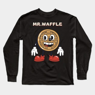 Mr. Waffle Long Sleeve T-Shirt